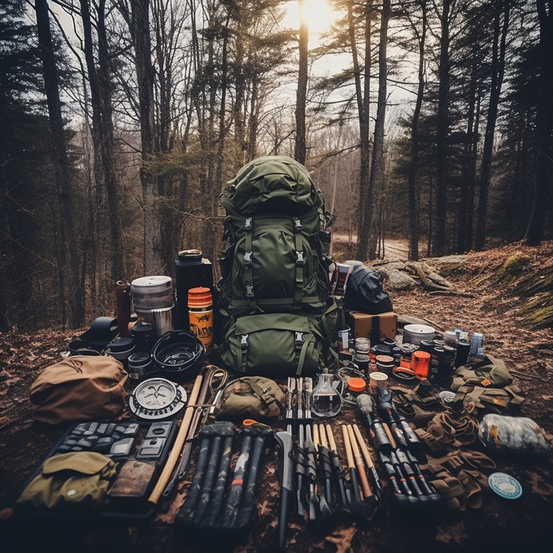 l'équipement de survie en forêt